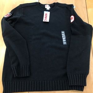 Men’s XXL Hudson Bay sweater.  2010 Canada black